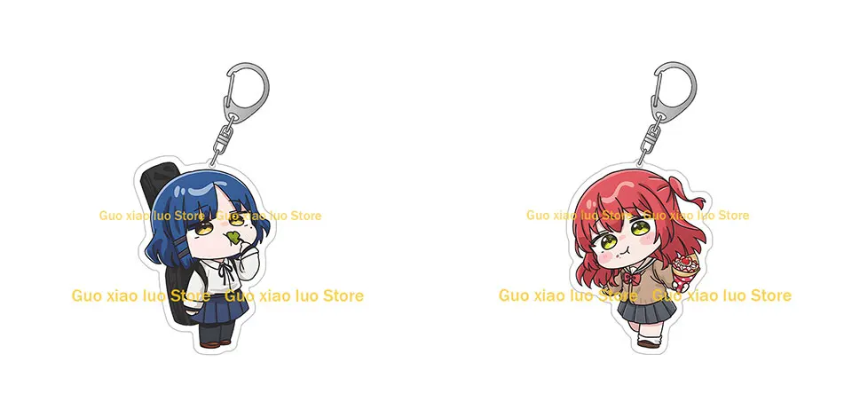 BOCCHI THE ROCK Anime Character Kikuri Hiroi Hitori Gotoh Ryo Yamada Nijika Ijichi PA-san Niedlicher Acryl-Schlüsselanhänger Taschenanhänger Geschenk – Detail 4