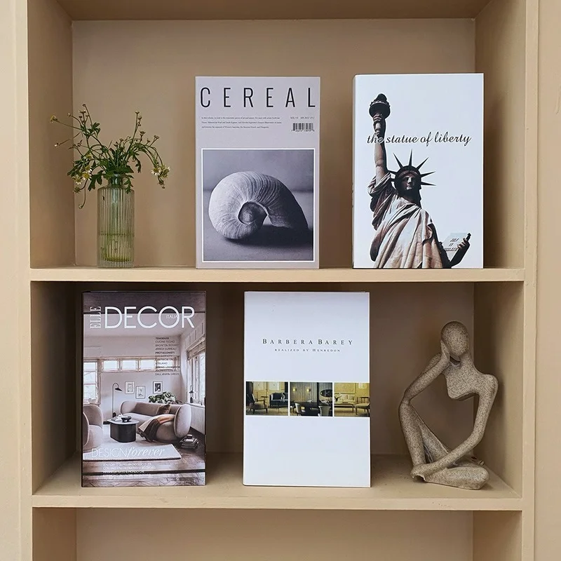 Fake Books for Decoration Home Fashion Simulation Books Decor Modern Study  Living Room Soft Fake Book Desktop Decoration - AliExpress