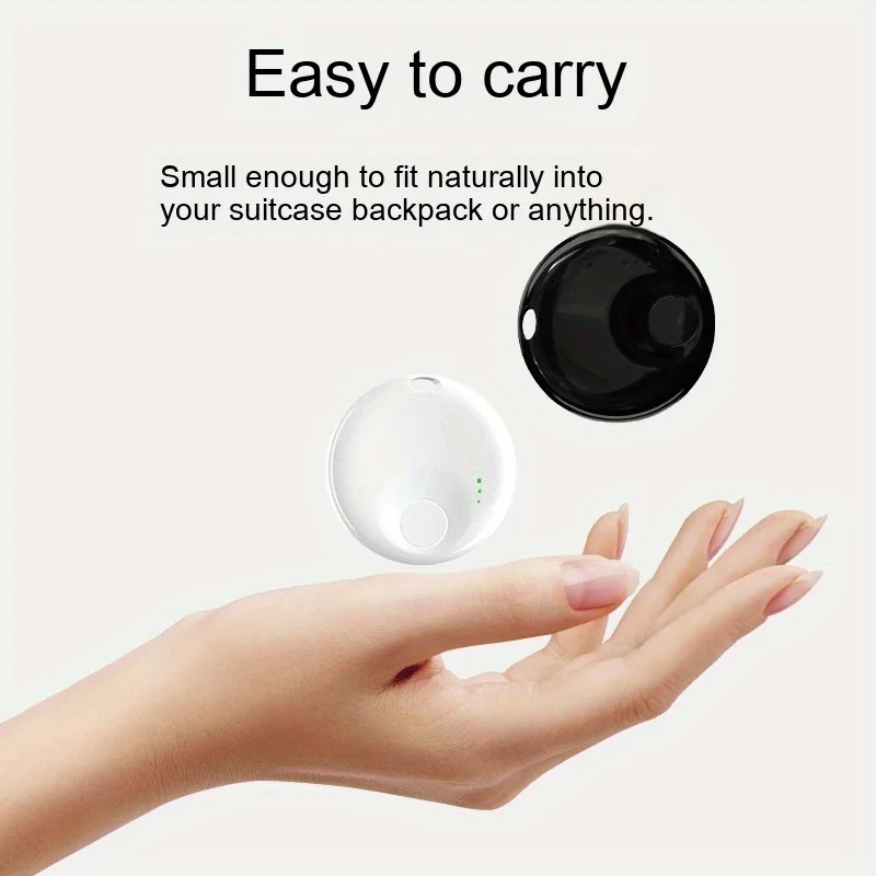Works with Find My App Key Finder Anti-Loss Pet, Kids & Elderly Tracker-Smart Wireless GPS for Luggage/Car/Wallet/Bag