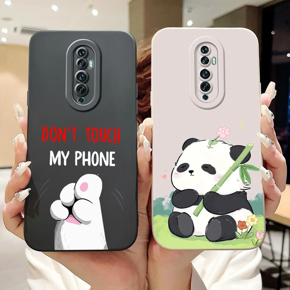 Cute Cartoon Soft Silicone Lens Protective Phone Case