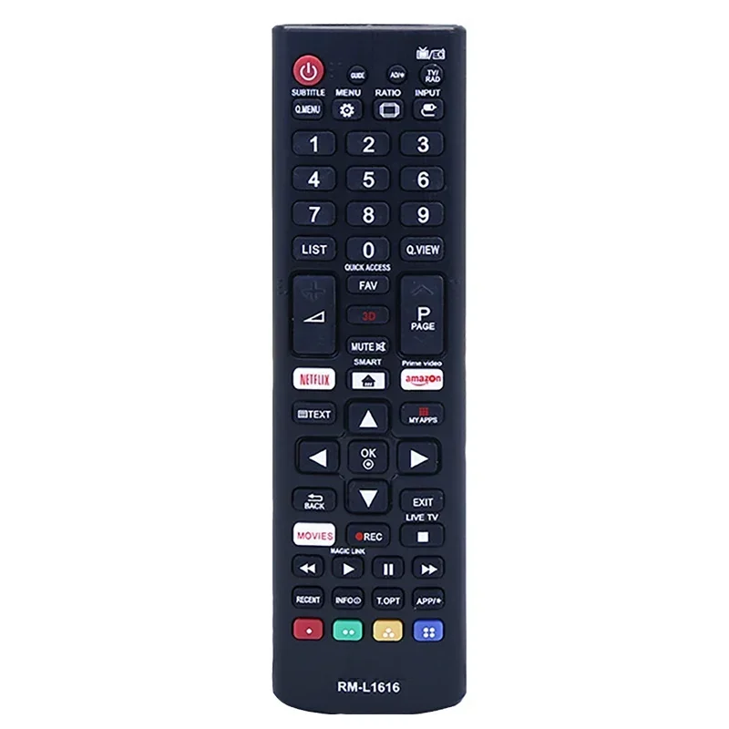 

RM-L1616 Universal remote Control for series of smart TVs MJK3202...MKJ3398...MKJ4065...AKB7371...AKB338714...AKB7505...AKB7397.