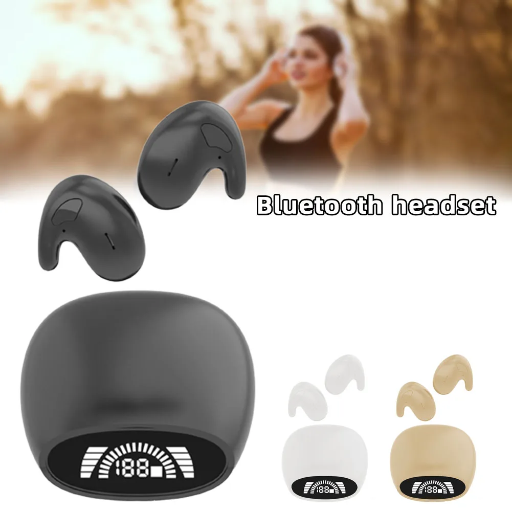 

MD528 наушники-вкладыши с костной проводимостью, Bluetooth 5,2, наушники HiFi, беспроводные наушники для сна, спортивная водонепроницаемая невидимая гарнитура