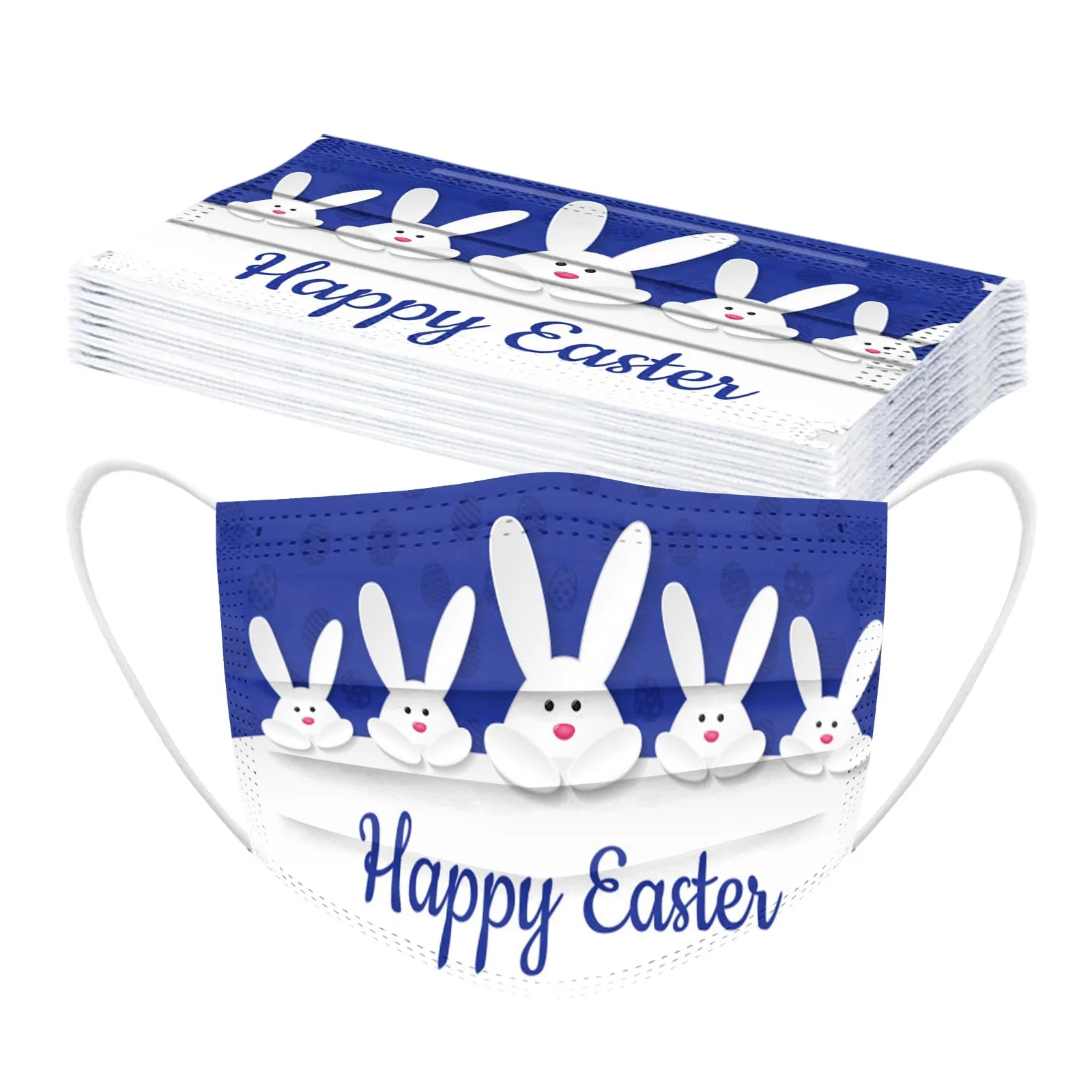 10PCS Children's Protection 3 Layer Cartoon Disposable Face Mask 5-Layer High-Density Outdoor Dust-Proof Face Protective Mask