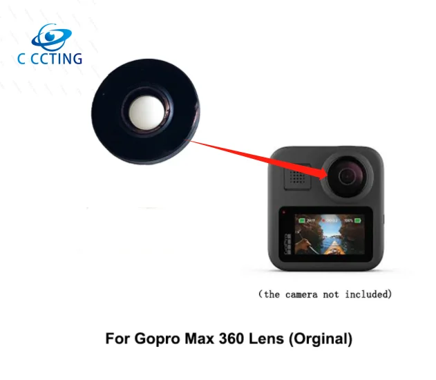 Originale Nuova Sostituzione Dell'Obiettivo In Vetro Gopro Per Parte Di Riparazione Della Action Camera Gopro Max 360