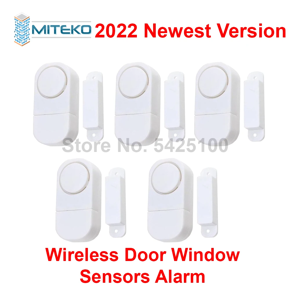 Wireless Door Window Sensors Alarm Entry Burglar Standalone Independent Home Big