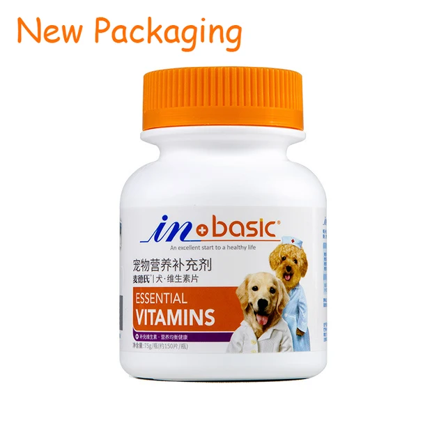 IN-BASIC 150 Tablets: Essential Dog Nutritional Supplements for Optimal Health and Physique