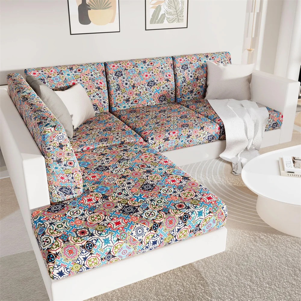 thumbnail image 1 of Olanly-funda elástica de repuesto para sofá, cubierta de cojín ajustable para sillón de 1/2/3 asientos, 1 of 5