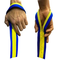 Non-Slip Cotton Weightlifting Belt Absorb Sweat Wrist Straps Fitness Bodybuilding Training Gym Crossfit Adjustable Grip Band 1