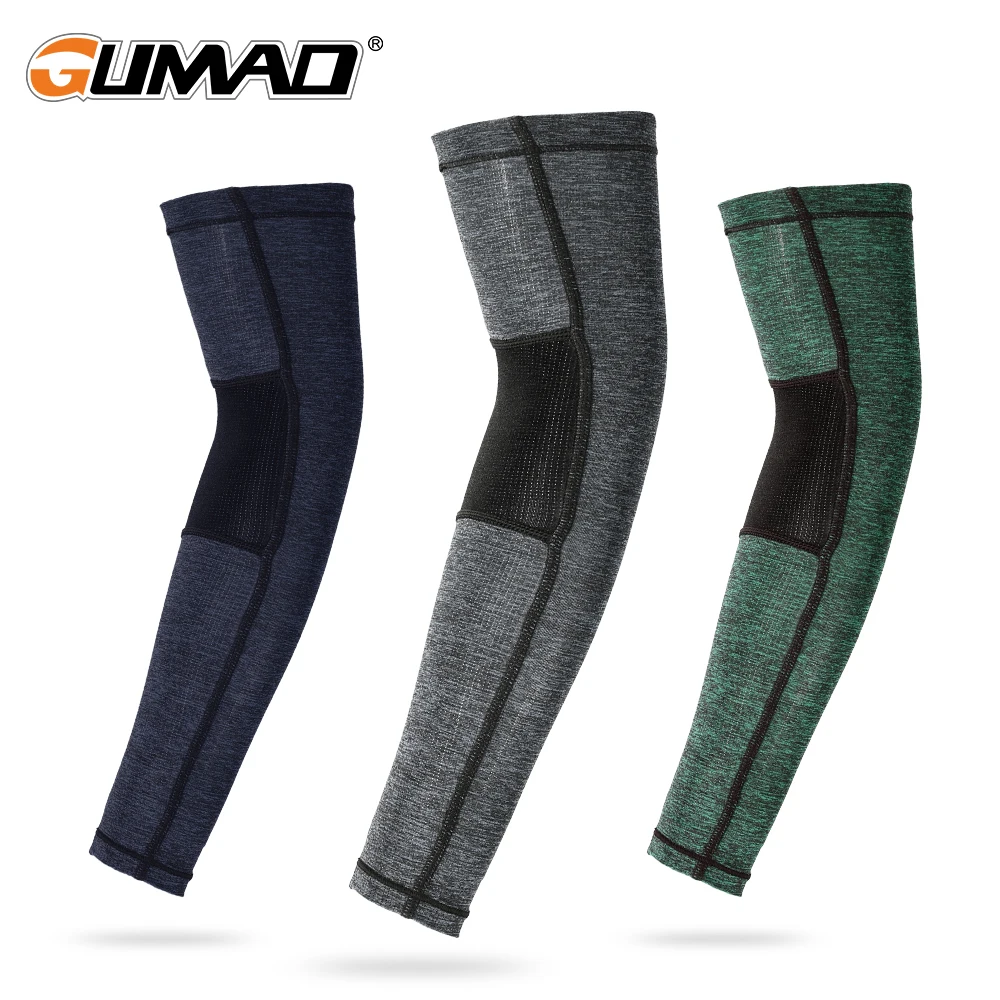 Sports Arm Sleeves Cycling Arm Warmers Cover Mesh UV Protection Running