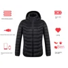 Electric Heating Jacket Rechargeable Electric Heating Jacket Windproof Four Control 21 Zone Heating Suitable for Outdoor Camping 3