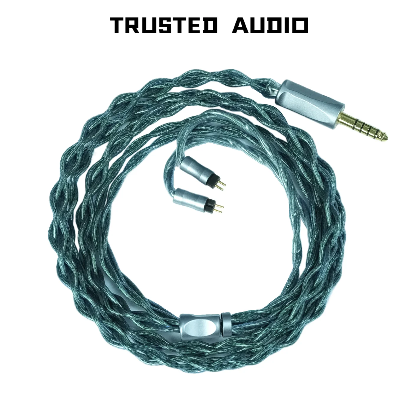 電磁油浸グラフェンパラジウムメッキ 7n occ ヘッドホン用 リケーブル Trusted-52 グラフェン Pd-メッキ + 7N OCC HiFi イヤホン