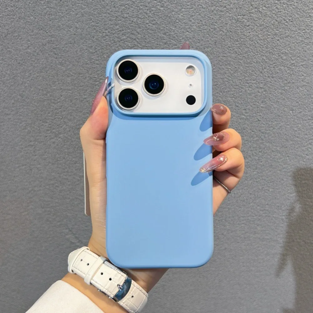 Premium Liquid Silicone Shockproof Phone Case - Soft TPU Bumper, Full Coverage Protection
