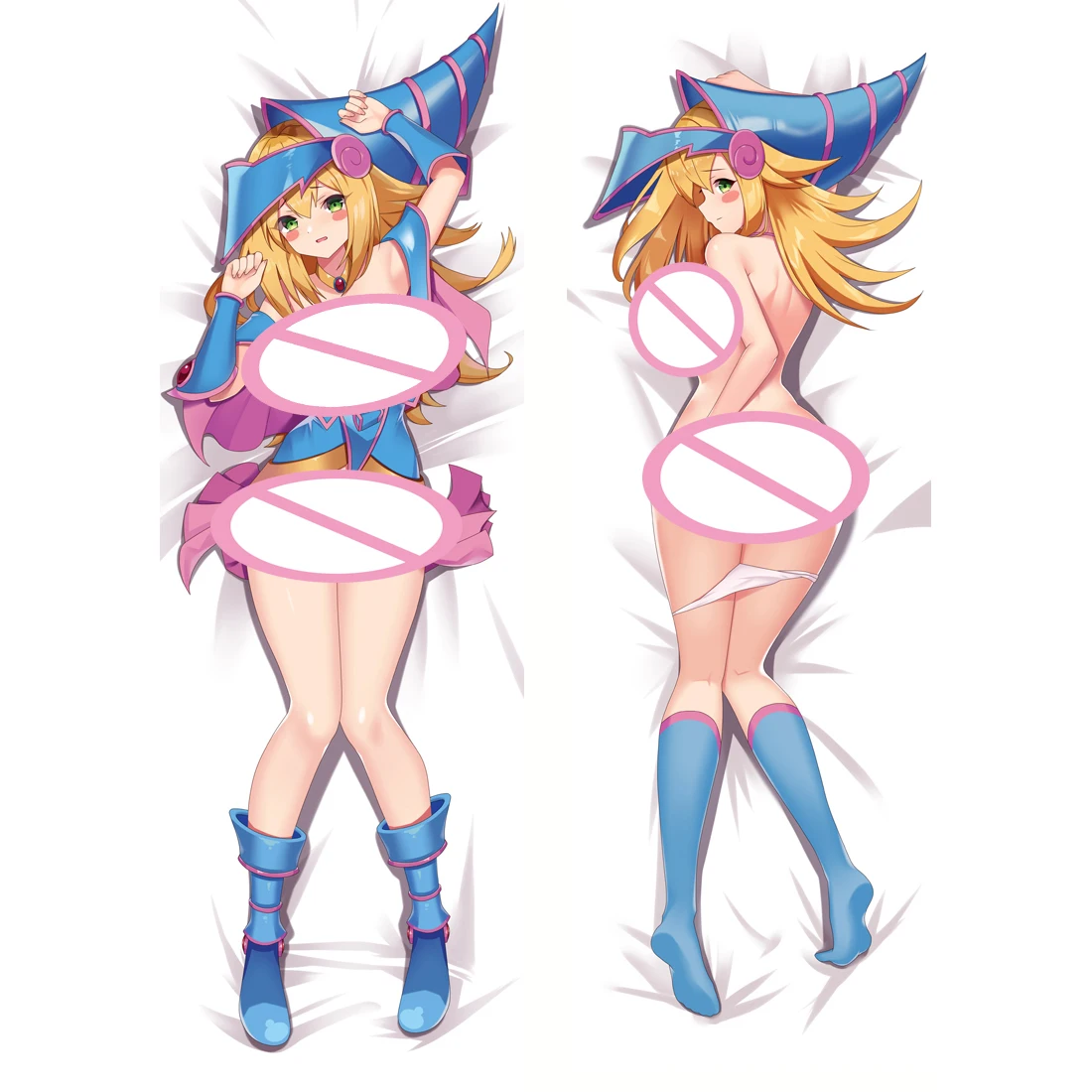 

Dakimakura Anime Duel Monsters Black Magician Girl Pillowcase Hugging Body 2 Sided Printed Decorative Throw Pillow Covers Otaku