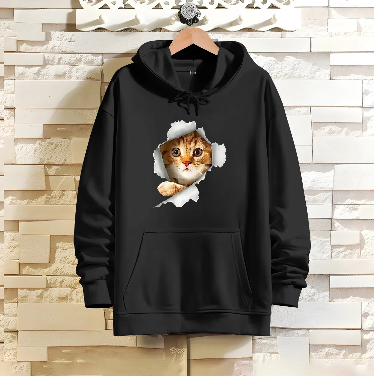 Loose Casual Oversized Hoodie Green Sweatshirt for Women Round Neck Long Sleeve Pullover Girls Autumn Sweater Fall & Winter