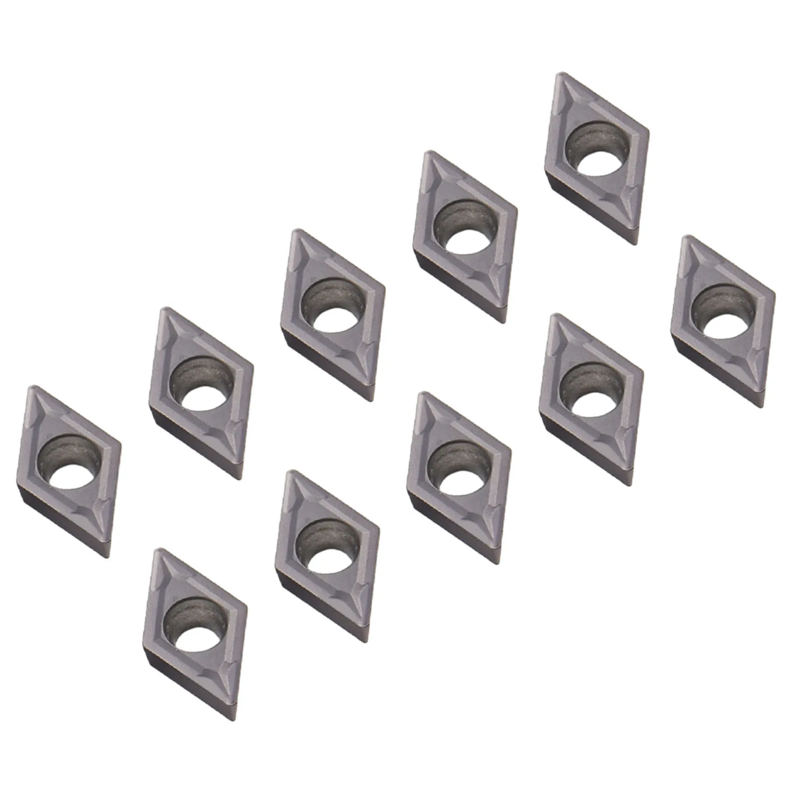 10PC DCMT21 51 DCMT070204 VP15TF Carbide Inserts Lathe Turning Tool Holder Lathe Tooling Solution tool holder lathe tool holder lathe tool