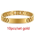 10pcs Gold