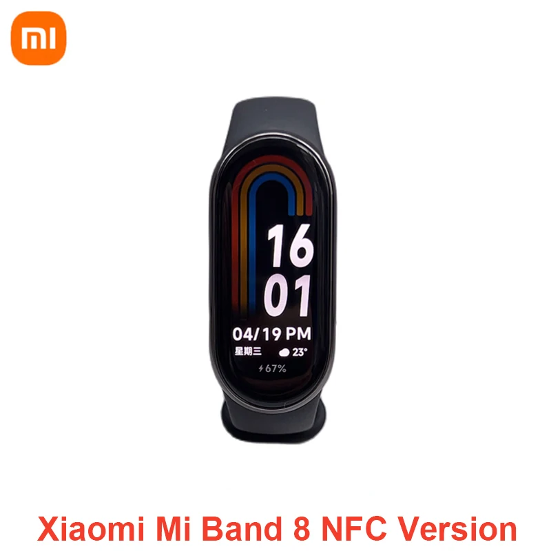 Xiaomi-Mi-Band-8-NFC-Smart-Bracelet-7-Color-AMOLED-Screen-Miband-8 ...