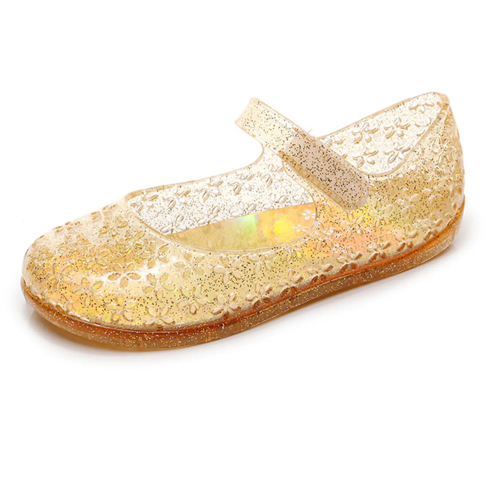 Toddler Girl Shoes Streetwear Fashion Sandals Jelly Mary Jane Dance Party Cosplay Shoes For Kids Toddler Girl Sandal Bulk