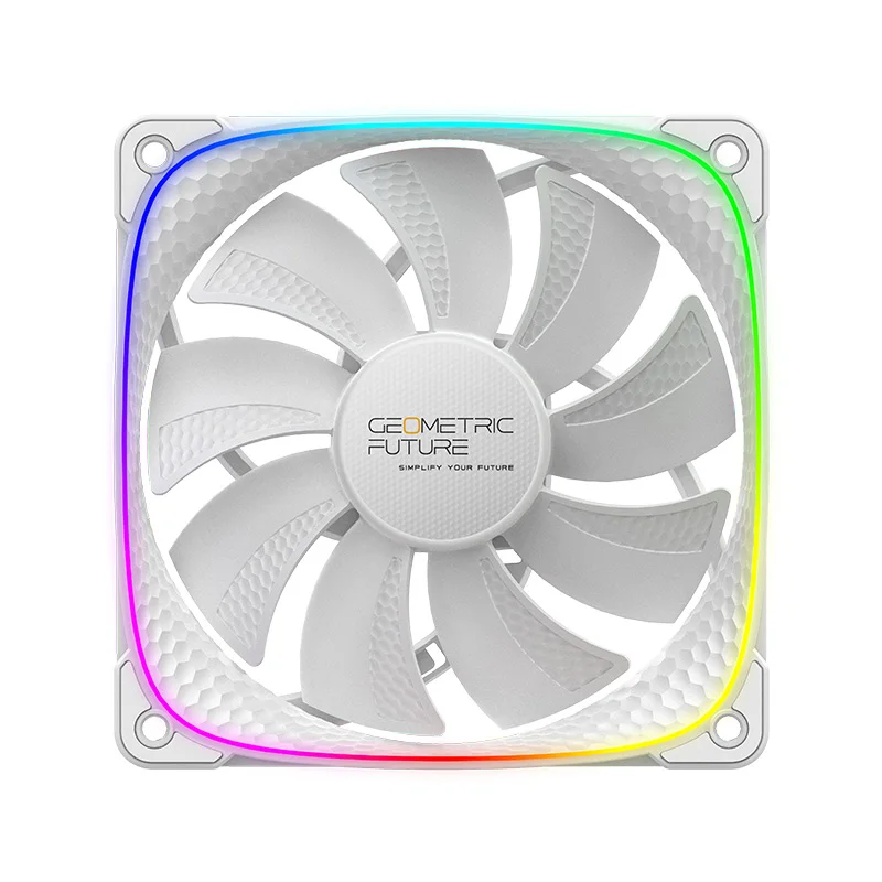 Geometric Future Dragon Scale 2503 12CM 3-in-1 Chassis Cooling Fan ARGB Desktop Computer Water Cooling Tone Fan PC