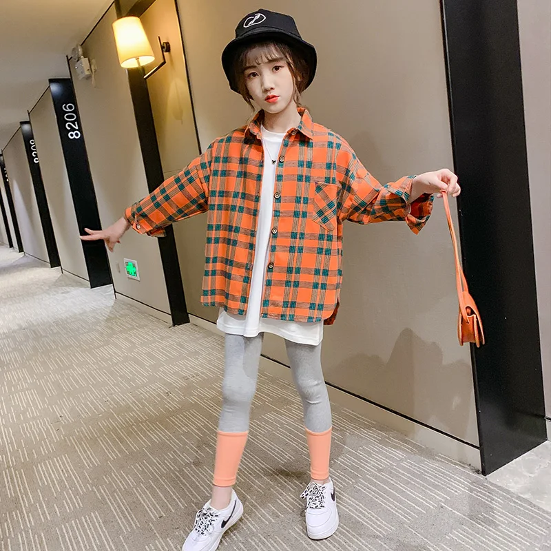 

Baby girls clothes girls plaid shirt cotton shirt kids clothes children clothing shirts for teenage girls 3 4 6 7 8 9 10 12 14y