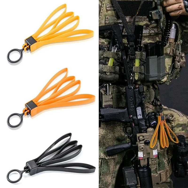 Tactical Plastic Cable Tie Strap Military Handcuffs War Battle Agent Police Gear Hunting Disposable  Tie Cosplay