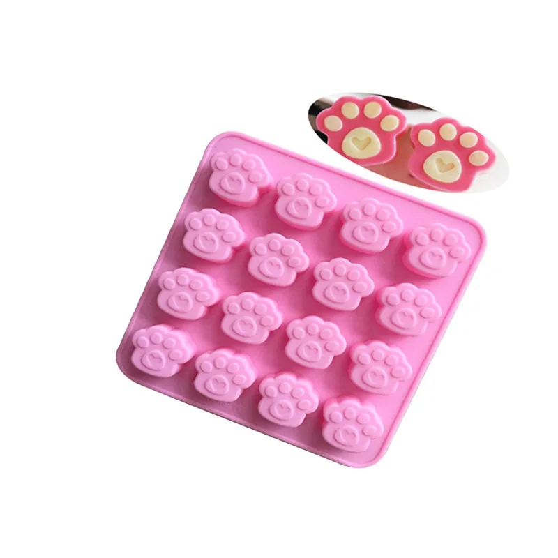 cat paw Silicone Cake or Soap Mold Mould Pan Bakeware s