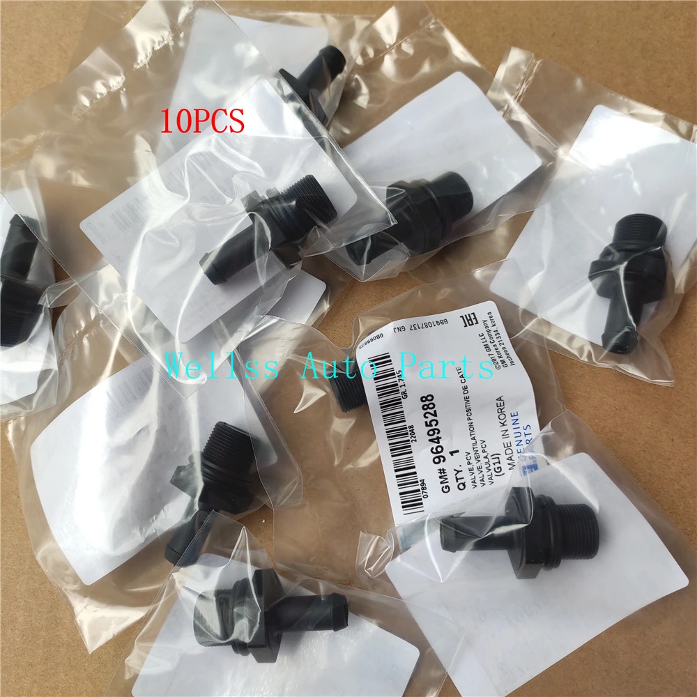10PCS 96495288 Positive Crankcase Ventilation PCV Valve Check Valve