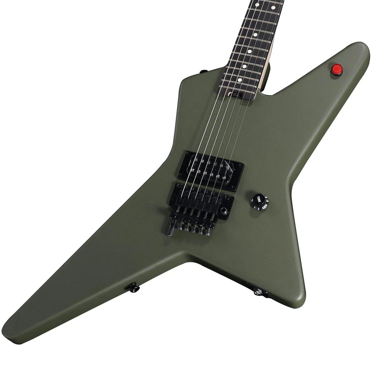 

Limited Edition Star Ebony Matte Army Drab Guitar