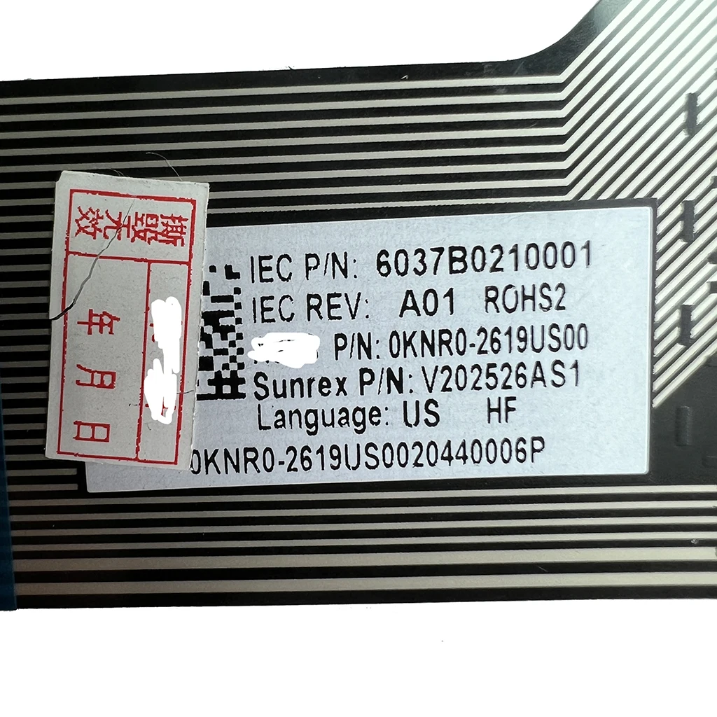 Русская клавиатура GV301 для ASUS ROG Flow X13 GV301Q GV301QC 2022 GV301QH GV301QE 2021 RU с подсветкой V202526AS1 0KNR0-2619US00 (art.: 3920bfc3adcf8) - 3920bfc3adcf8