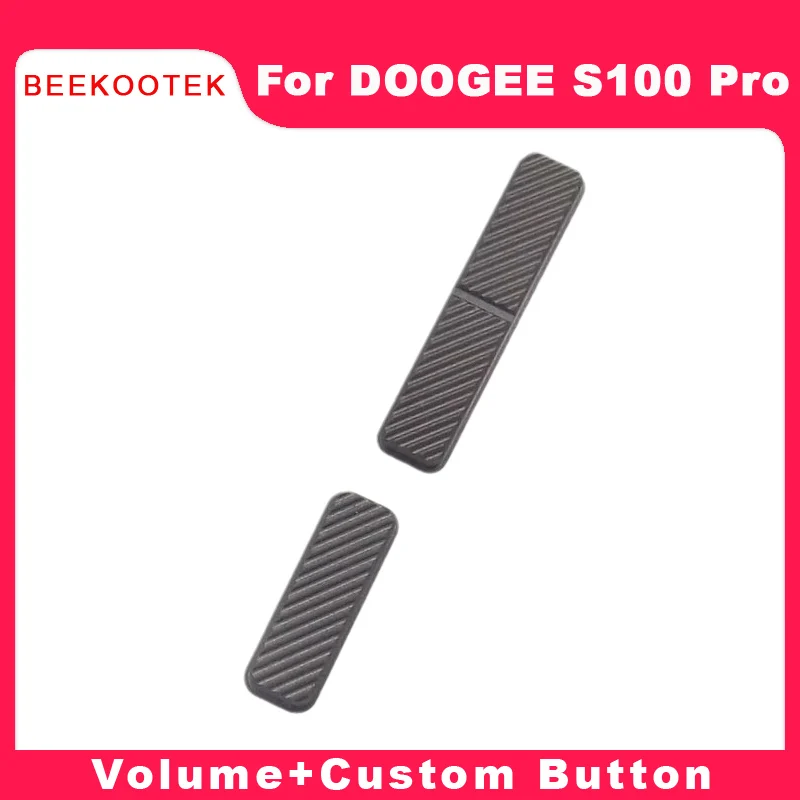 Originale Nuovo Doogee S100 Pro Pulsante Volume Pulsante Controllo Chiave Pulsante Personalizzato Accessori Chiave Per Doogee S100 Pro Smart Phone