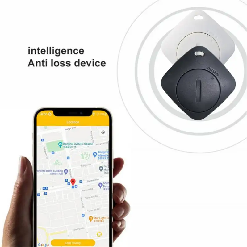 AiYaTo Bluetooth Gps Tracker Tag Key Finder Airtag work with Apple Find My Global Network Air Tag Locator Itag for IOS for Bags