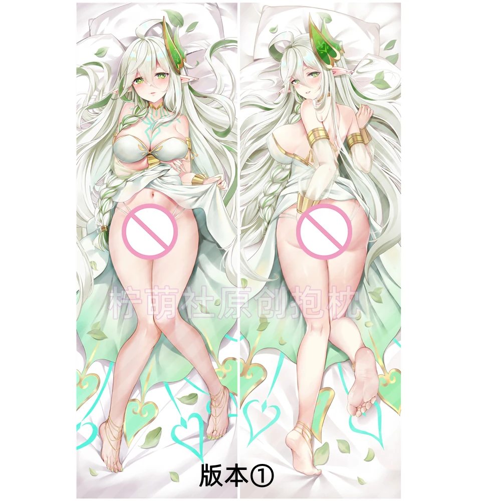 

Nahida Dakimakura Anime Genshin Impact Double-Sided Print Fullbody Pillowcase Life-size Pillow Cover Adult Cool Man Cushion Case
