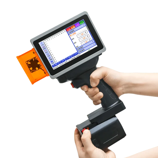 

12,7 мм онлайн переменный QR штрих-код партии Дата номер Логотип Этикетка даты истечения срока годности портативный ручной струйный ручной термальный струйный принтер