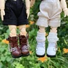 Ob11 Shoes Cool Boots Motorcycle Boots With Double Chain For Gsc, P9 Body, 1/12Bjd, Ymy, Molly, High Shoes Obitsu11 Doll 4