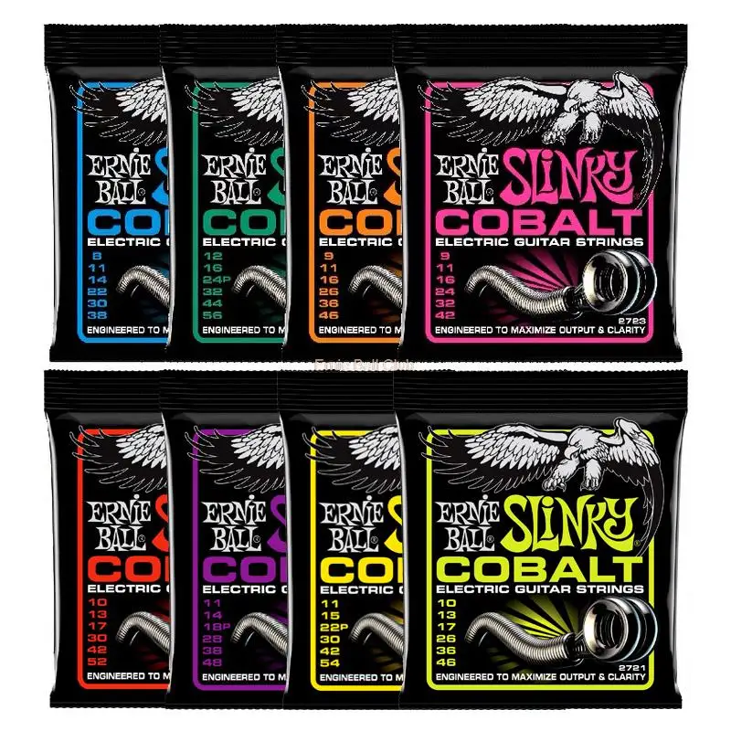 Ernie Ball 2721 2723 2727 For Cobalt Electric Guitar Strings Set 1046