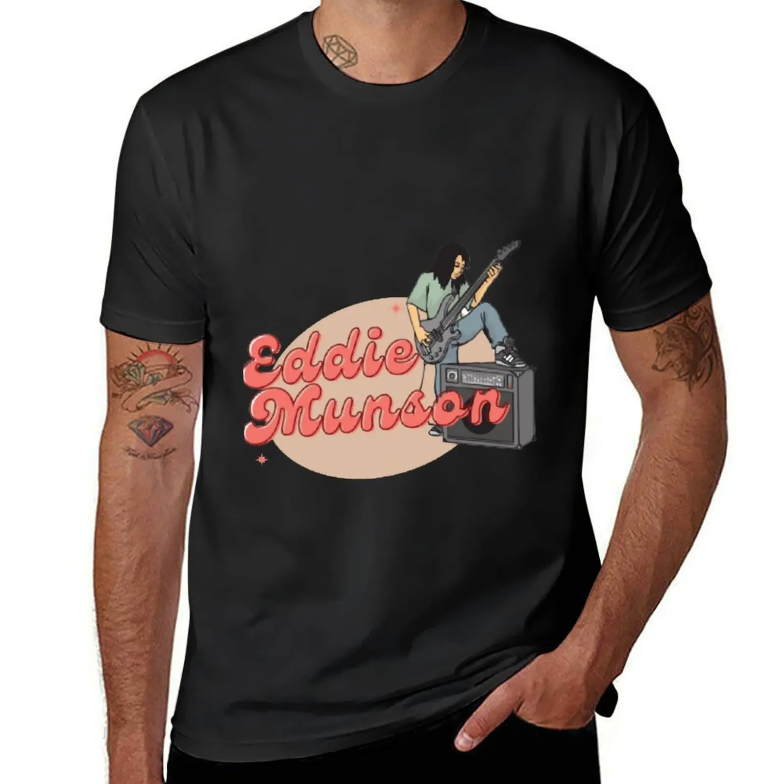 

Eddie Munson T-Shirt heavyweights new edition customizeds mens t shirt