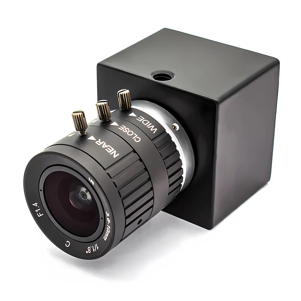RTSP HD 2/4MP POE IP Camera 3.6-10mm Manual Zoom Indoor Mini Industrial Security