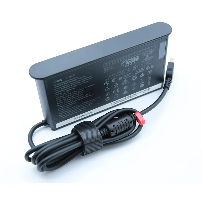 레노버 리전 Y720-15 Y7000P P50 P51 P70 P71 W540 W541 45N0501 충전기용 20V 8.5A 170W USB AC 노트북 전원 어댑터 공급 장치