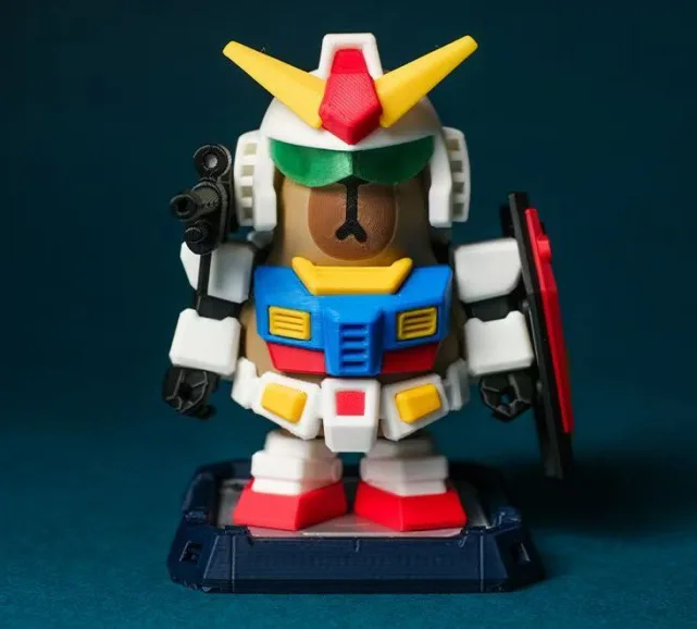 New capybara Rx-78-2 Assembly Model Movable Joints Magnetic