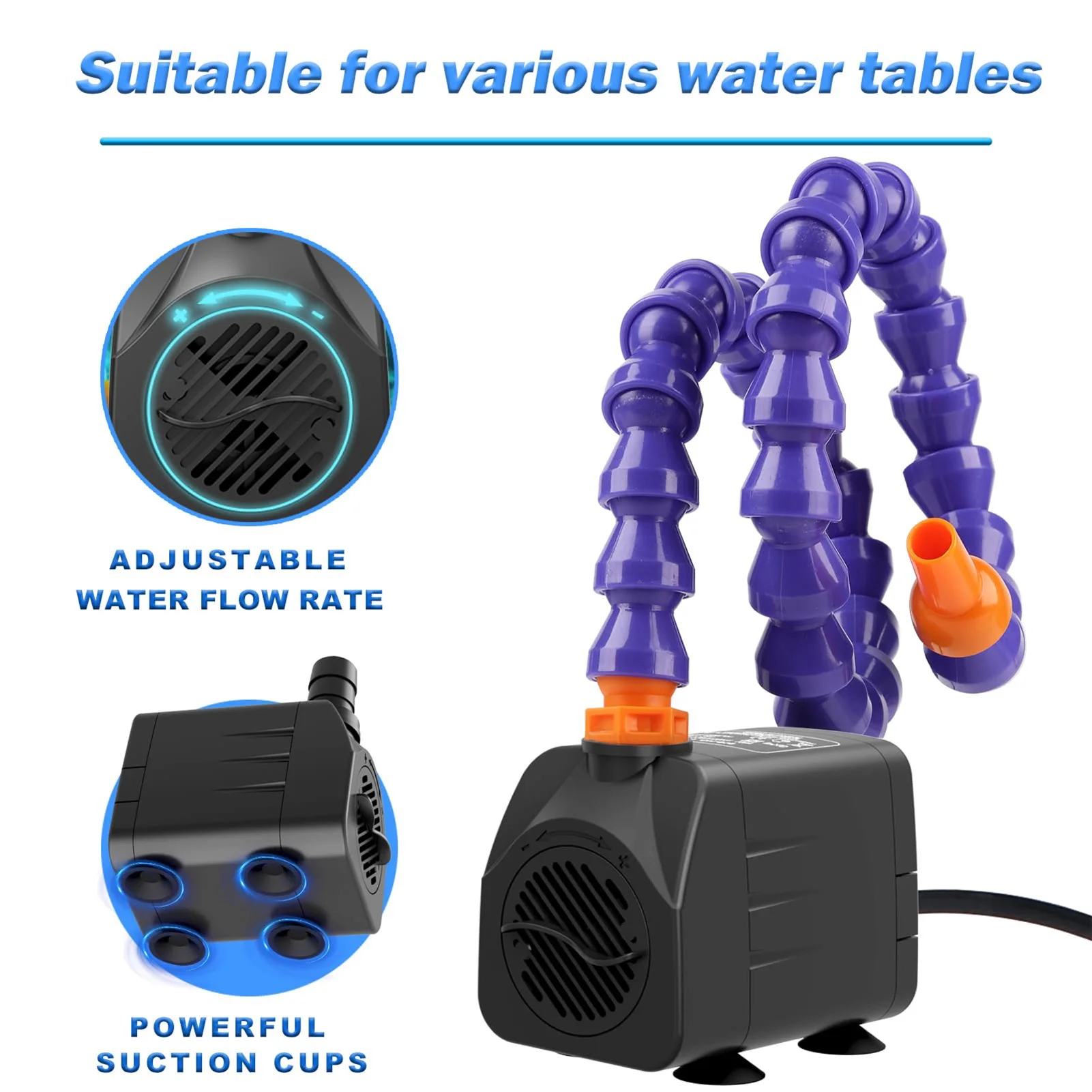 Kids Summer Water Table Pump Summer Outdoor Splash Table Toys for Kids Water Table Accessories SEC88 6