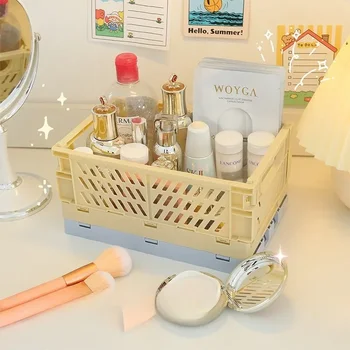 Foldable Desktop Storage Basket 3