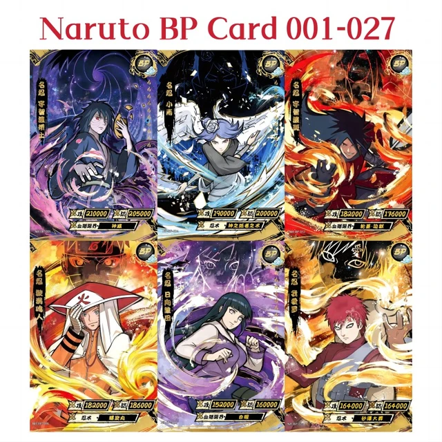 Naruto Character Card Bp Full Series No.01-027 Anime Hinata