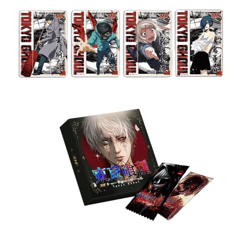 

New anime Tokyo ghoul Collection Card Toys Kaneki ken Crystal Card Manuscript Cards Limited Edition Hobbies Collection Card Toys