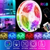 5v5050 Bluetooth/infrared LED set with 24 keys remote control and application control, used in bedrooms, families, parties and festivals. 1