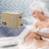 3KW Commercial Self-Draining Steam Generator Shower System Home Steam Bath Spa Generator 30 min to 12 Hours 3