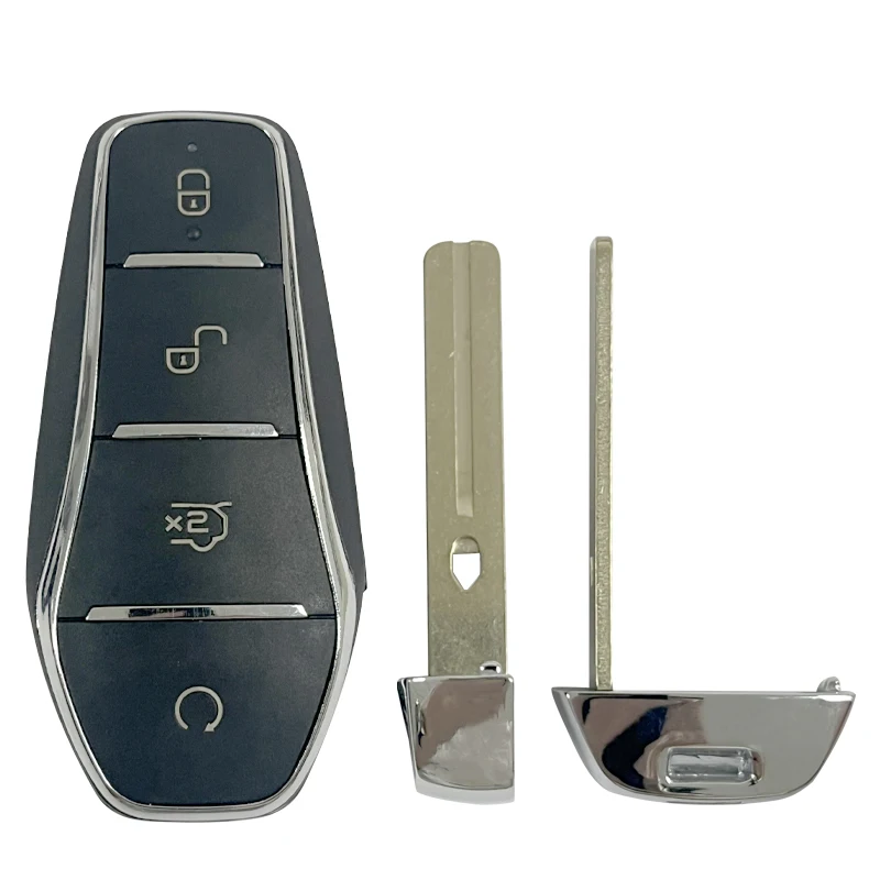 BYD Smart Car Key Shell 4 Button With Blade Aftermarket CS085004 1
