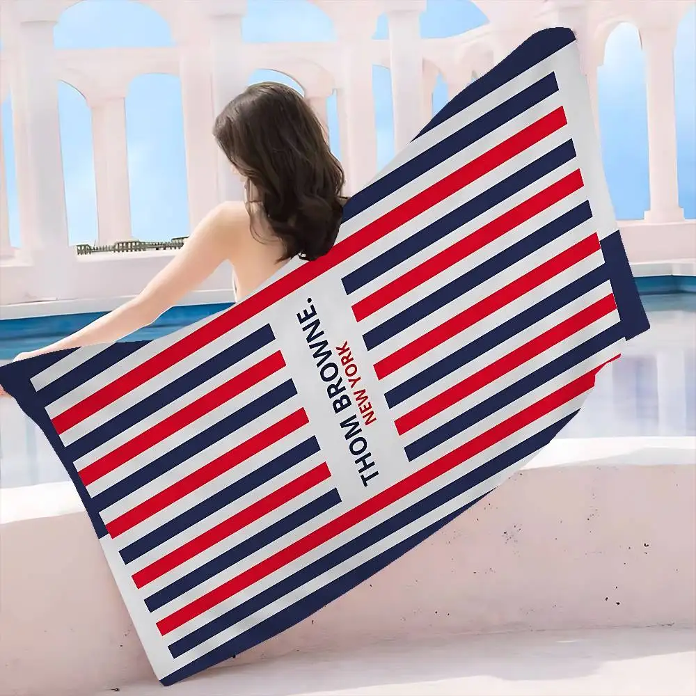 Fashion Brand T-Thom B-Brown Microfiber Beach Towel Absorbent Quick Dry Soft Yoga Swimming Resort Mountain Climbing Towel