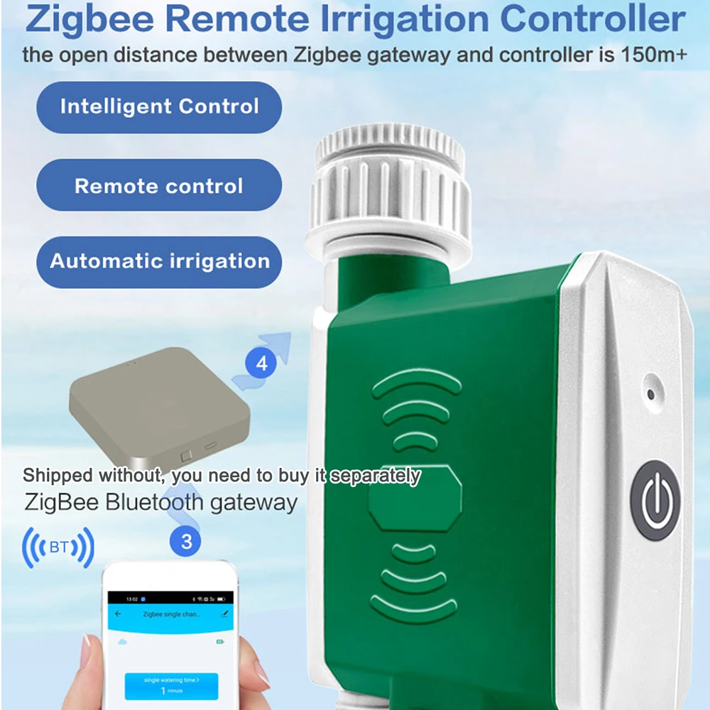 Tuya-ZigBee-Smart-Drip-Irrigation-Controller-Watering-Timer-Automatic-Garden-Watering-System-For-Alexa-Google-Home.jpg Tuya Zigbee Smart Drip Öntözővezérlő Öntözés Időzítő Automatikus Kerti Öntözőrendszer Alexa Google Home Voice Controlhez - Image 2