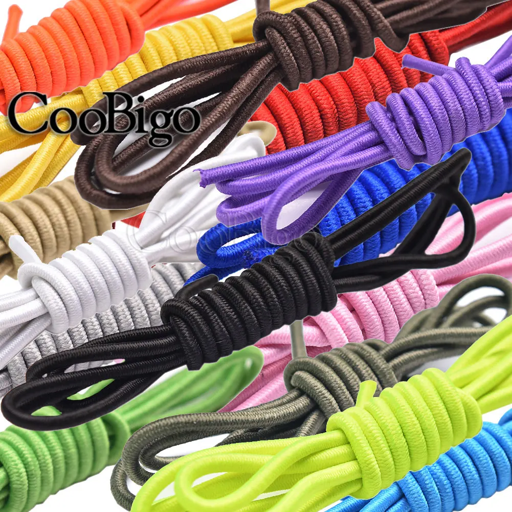 1mm Elastic Cord Bungee Rope Flexible String Rubber Band for Outdoor  Shoelace Sport Garment Accessories Colorful Round 5 Meters