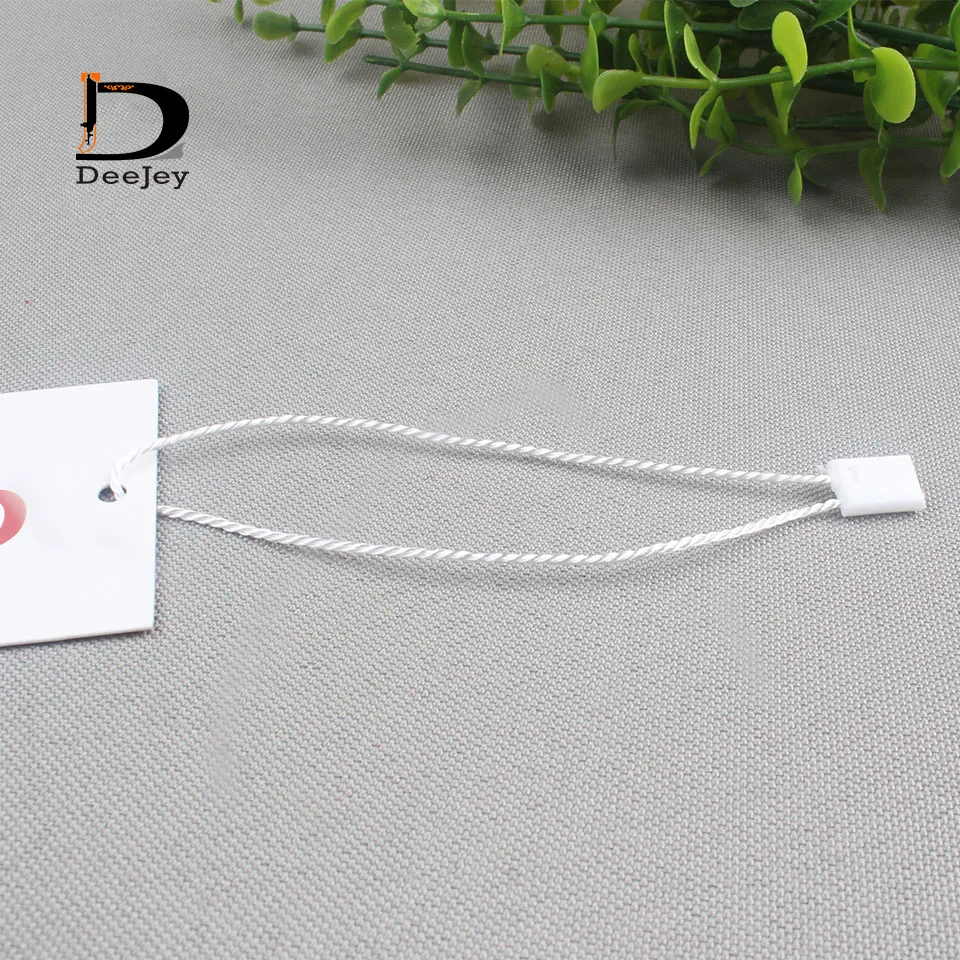 1000pc pack nylon tag strings manual insert hang tag rope white black options nylon cord,nylon rope